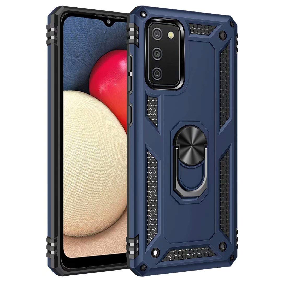 Coque hybride avec anneau pour Samsung Galaxy A03s Coque hybride avec anneau pour Samsung Galaxy A03s